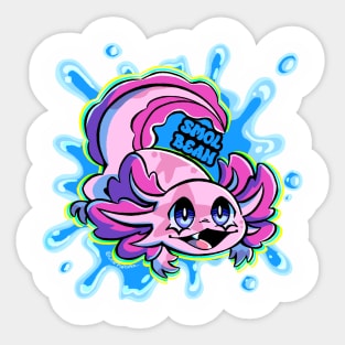 Splash'n Axolotl Sticker